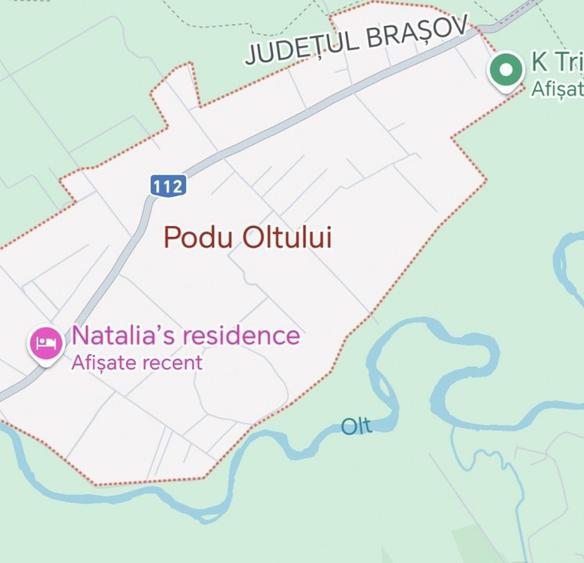 Teren agricol intravilan de 5700 mp, în Podu Oltului