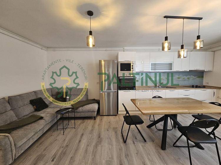 Apartament cu 3 camere decomandat, mobilat în Central