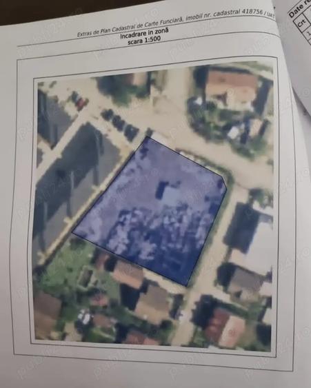 Teren de 1709 mp, în Chișoda