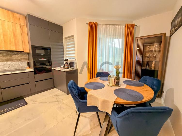 Apartament cu 3 camere semidecomandat, mobilat în Florești