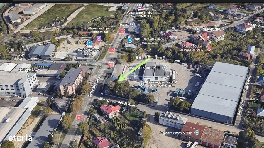 Spațiu comercial, de 400 mp, în Calea Moinești