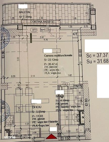 Garsonieră semidecomandată, mobilată în Obor