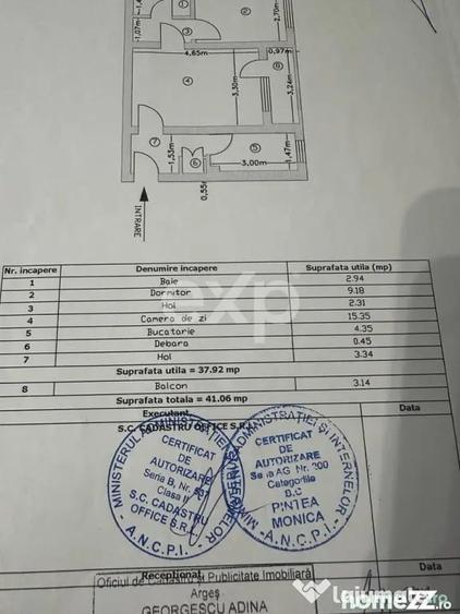 Apartament cu 2 camere semidecomandat în Rolast