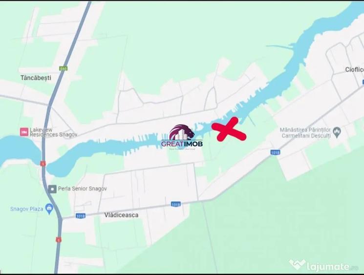 Casă cu Teren 5600 Mp în Ciofliceni