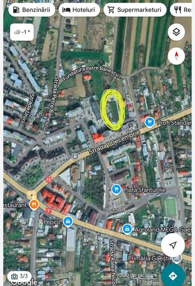 Teren de 900 mp, în Găești