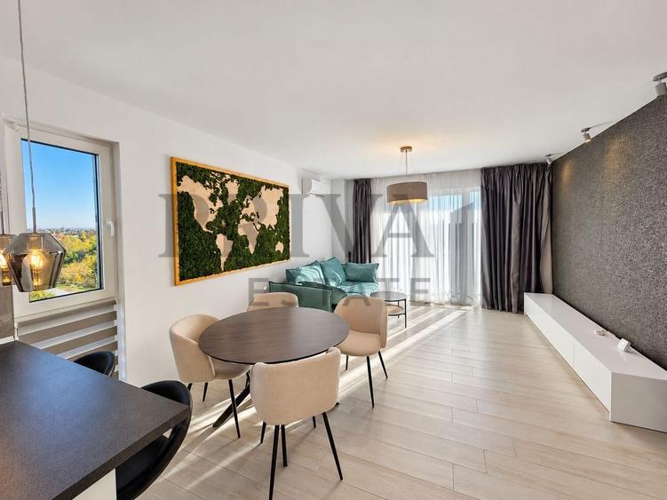 Apartament cu 2 camere nedecomandat, mobilat în Aradului