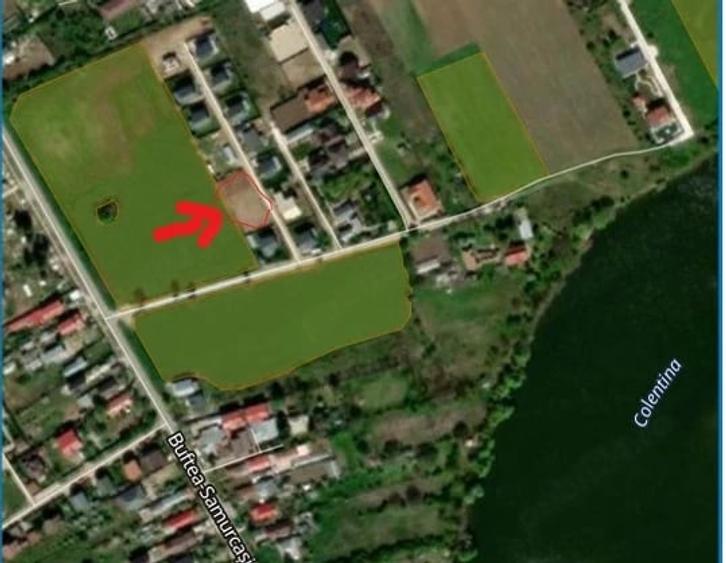 Teren de 1050 mp, în Samurcași