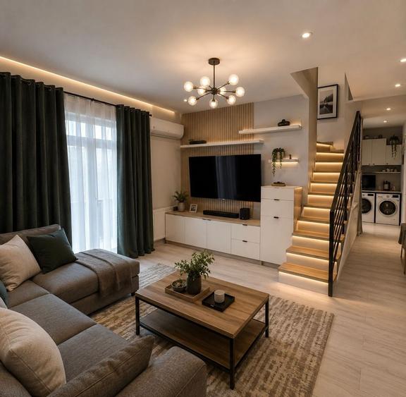 Apartament cu 2 camere decomandat în Rudicica