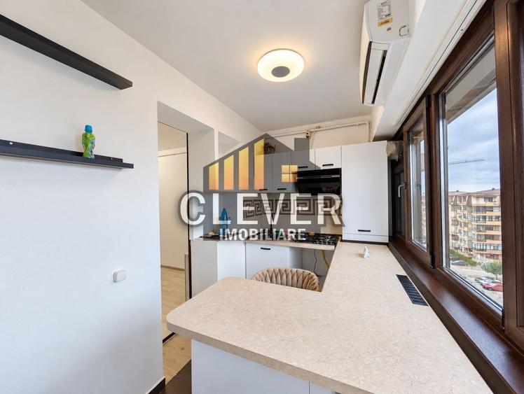 Apartament cu 3 camere semidecomandat, mobilat în Theodor Pallady