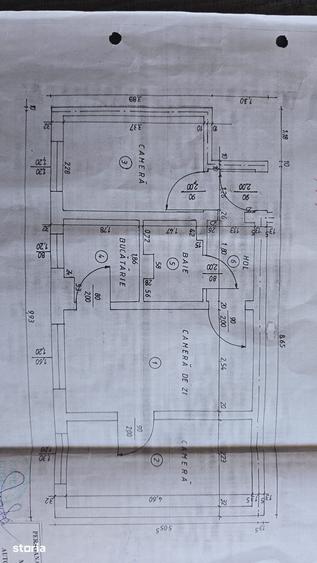 Apartament cu 3 camere în Vest
