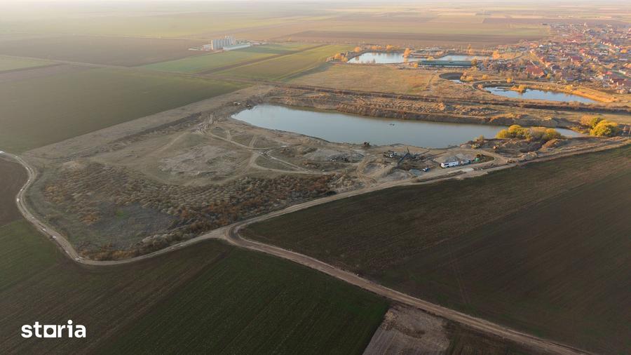 Balastiera in jude?ul Arad cu teren de 12.5 ha - 12