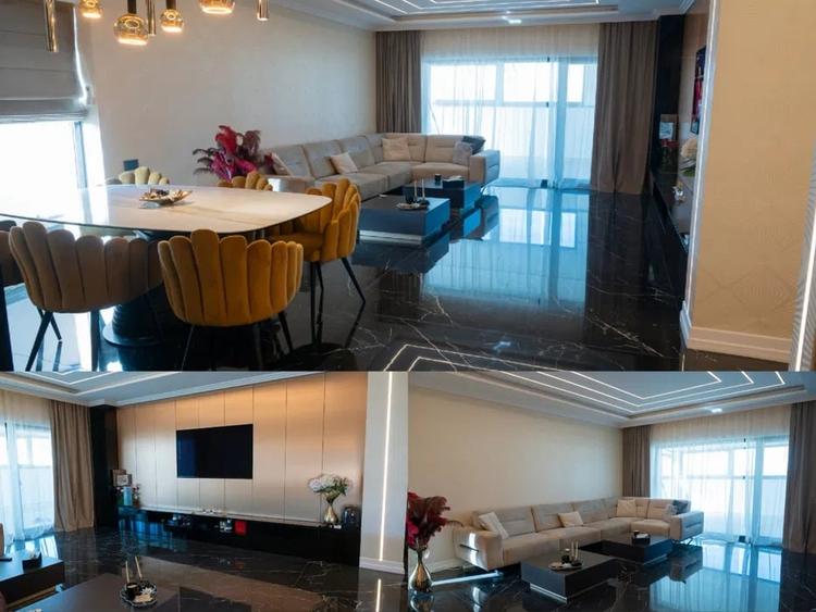 Apartament cu 3 camere semidecomandat, mobilat în Europa
