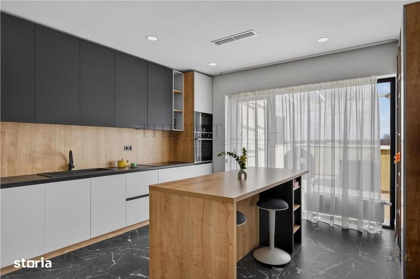 Apartament cu 4 camere decomandat în Tunari