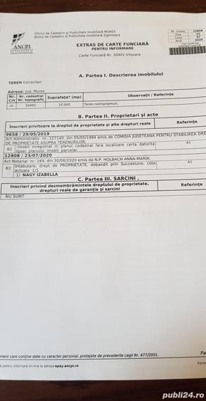 Teren în Viișoara