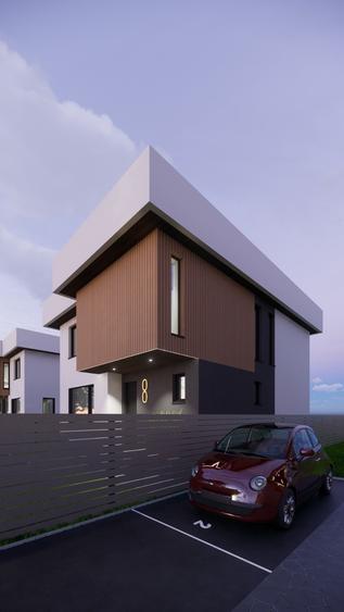 Casă individuală cu 4 camere cu Teren 280 Mp în Trivale