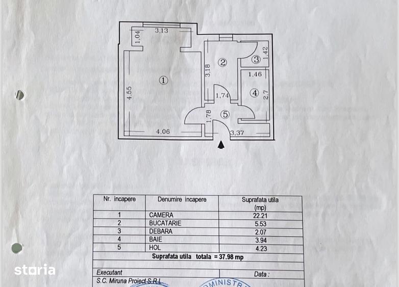 STUDIO cu boxa |mutare imediata - PRIMO - 9