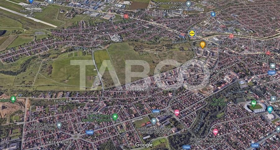 Teren de 4700 mp, în Central