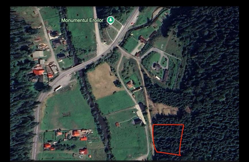 Teren de 3900 mp, în Vale