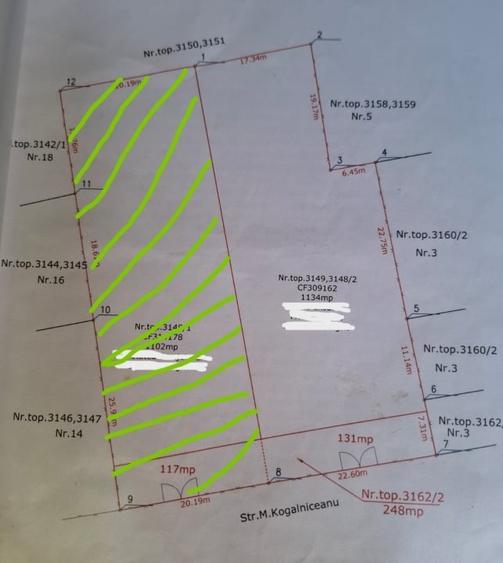 Teren Construcții intravilan de 1293 mp, în Nădlac