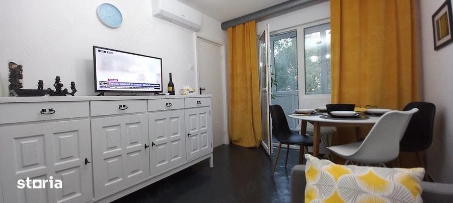 Apartament cu 3 camere semidecomandat în Tomis Nord