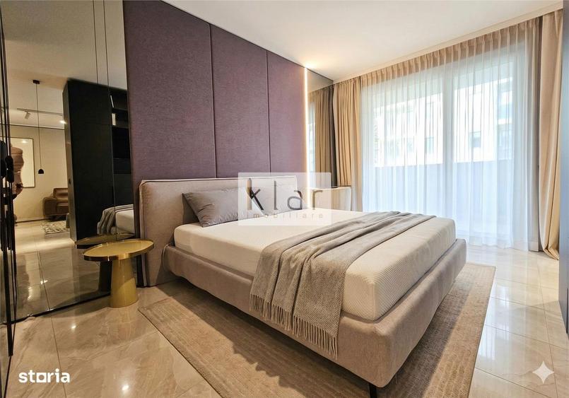 Apartament cu 2 camere semidecomandat, mobilat în Între Lacuri