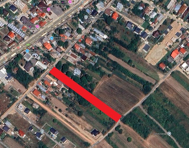 Teren Construcții intravilan de 3360 mp, în Afumați