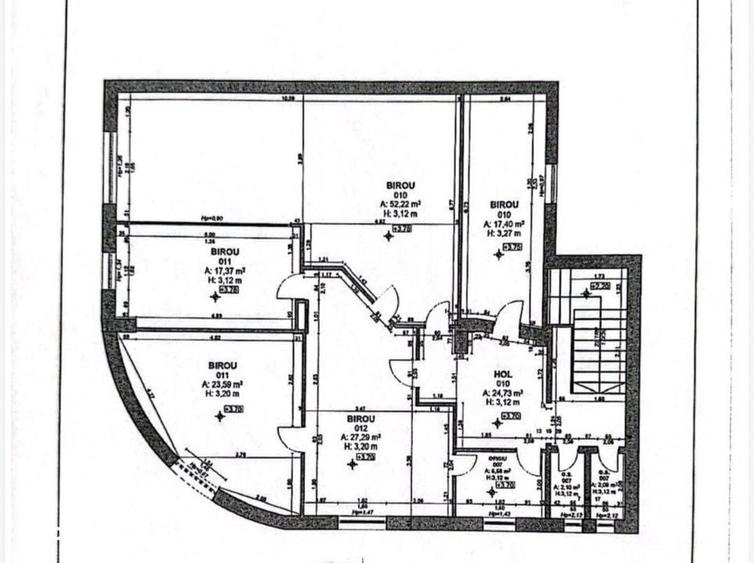 Spațiu comercial, de 380 mp, în Ultracentral