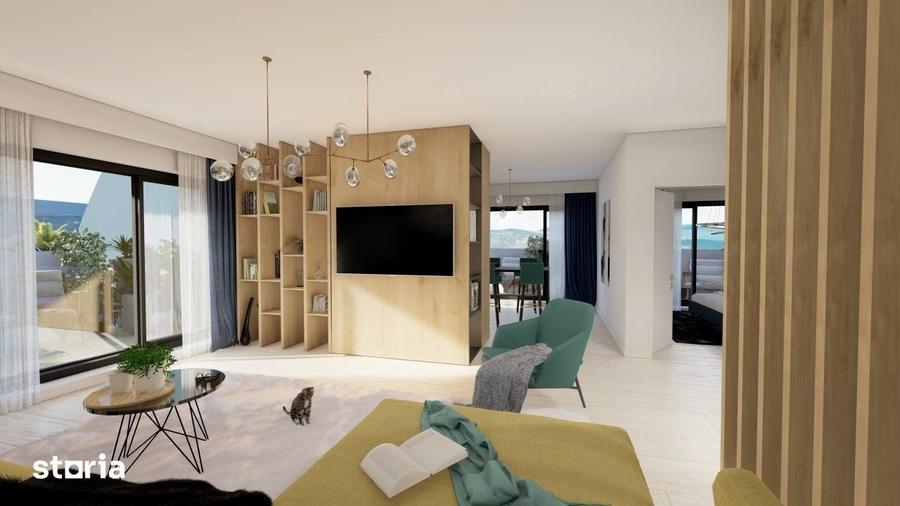 Penthouse, 4 camere, 110 mp si terasa de 64 mp, cu CF individual - 3