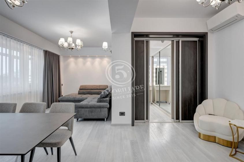 Apartament cu 3 camere decomandat, mobilat în Domenii