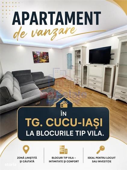 Apartament 2 camere decomandat, Tg. Cucu-Palatul de Justitie, renovat - 4