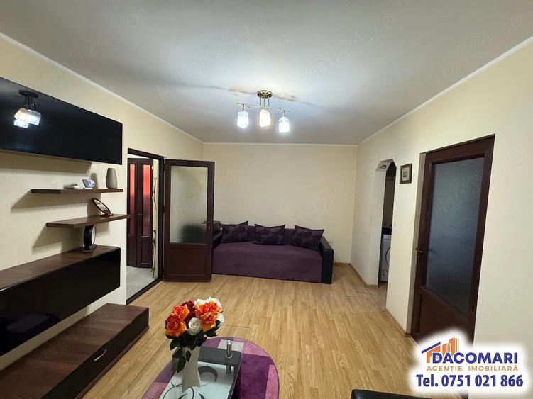 Apartament cu 2 camere semidecomandat în Micro 16