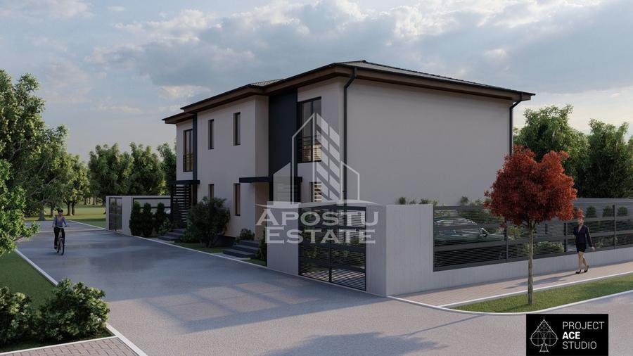 Duplex cu 4 camere cu Canalizare în Giroc