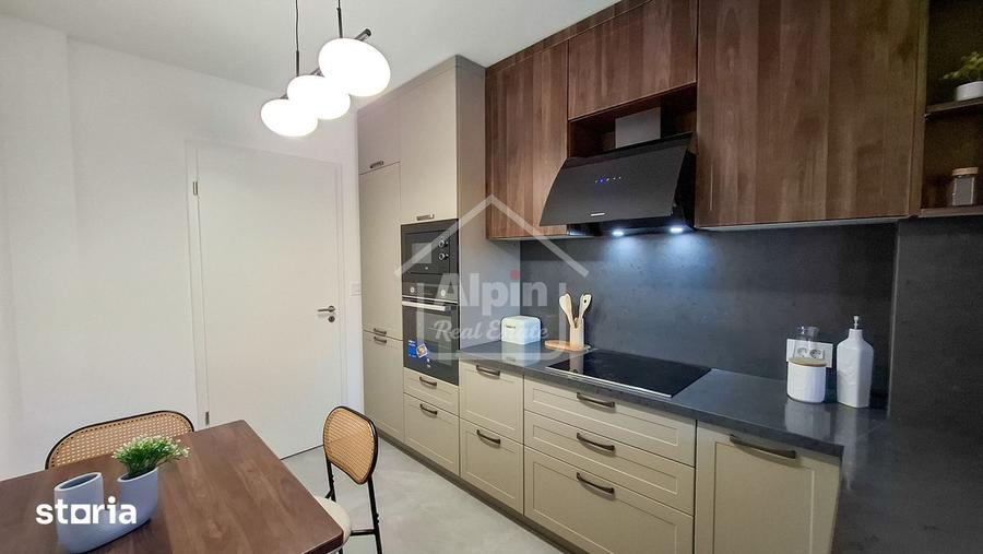 Apartament cu 2 camere decomandat, mobilat în Blumăna