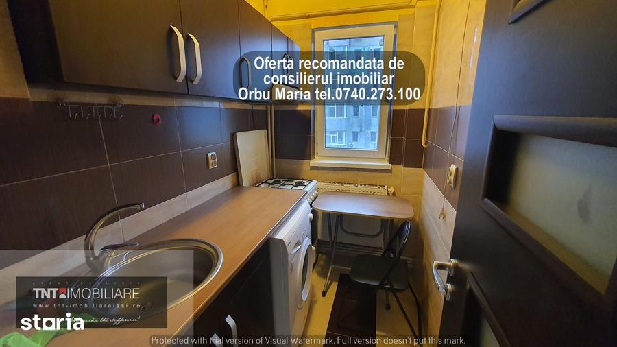 Apartament cu 2 camere nedecomandat în Podu Roș