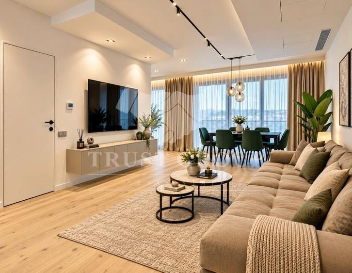 Apartament cu 3 camere, mobilat în Kiseleff