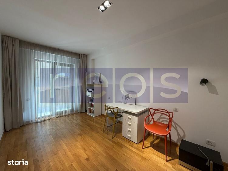 Apartament cu 3 camere, mobilat în Herăstrău