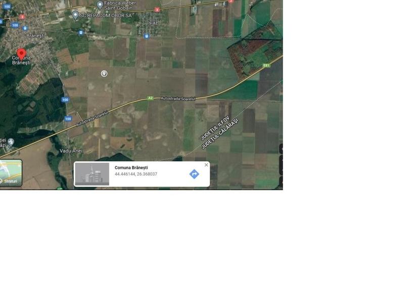 Teren Construcții intravilan de 6000 mp, în Brănești