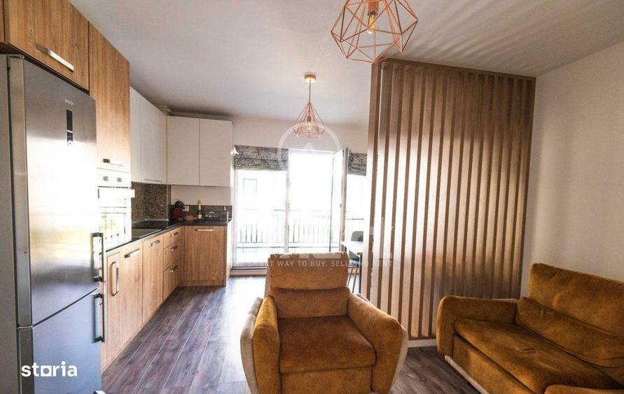 Apartament cu 2 camere, mobilat în Europa