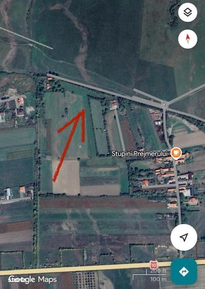 Teren de 5500 mp, în Prejmer