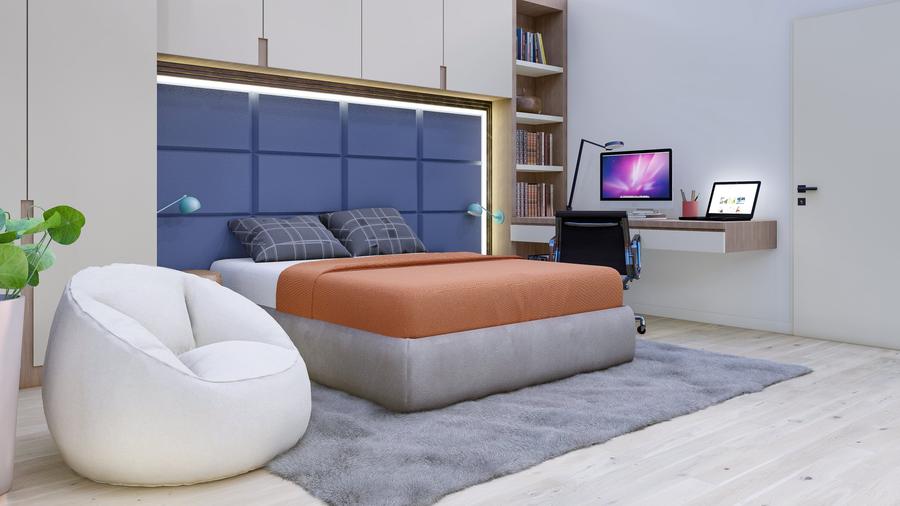 Penthouse cu 4 camere decomandat în Tractorul