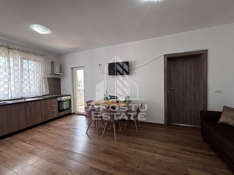 Apartament cu 2 camere semidecomandat, mobilat în Dumbrăvița