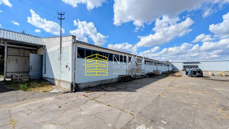Spațiu industrial, de 450 mp, în Voiniceni
