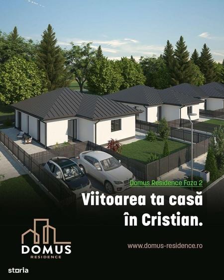 Casă cu 3 camere în Cristian