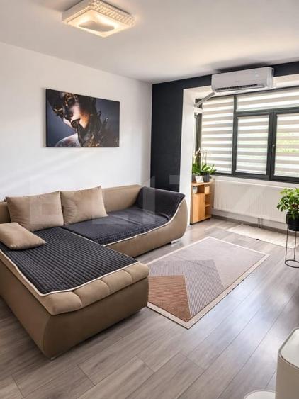 Apartament cu 2 camere semidecomandat, mobilat în Rolast