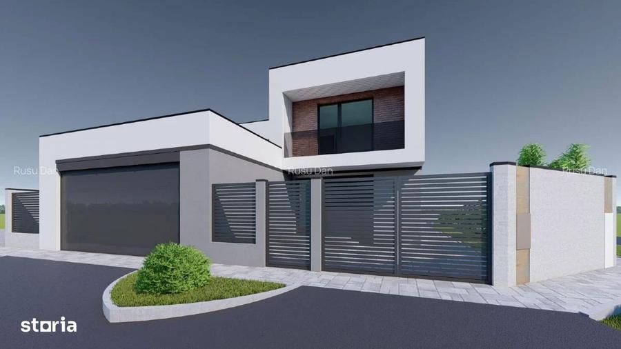 O casa construita la superlativ teren 712 mp, piscina. - 6