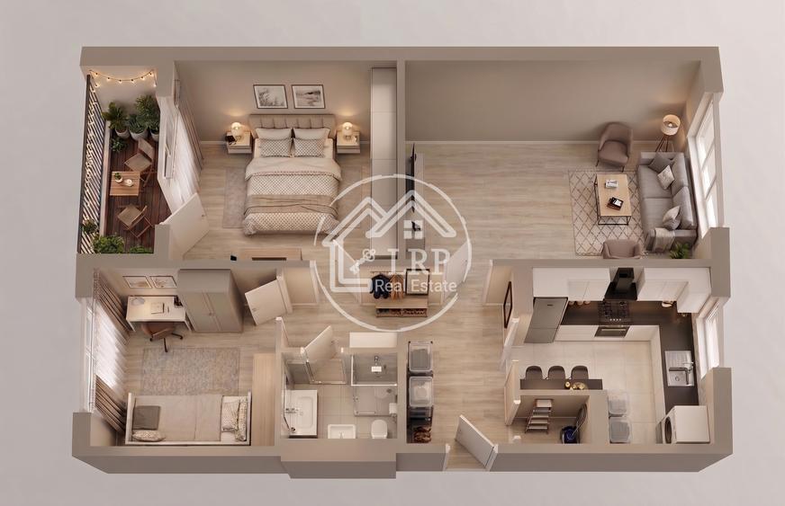 Brâncoveanu | 3 Camere Decomandat | Mobilat și Utilat | Izvorul Crisului - 2