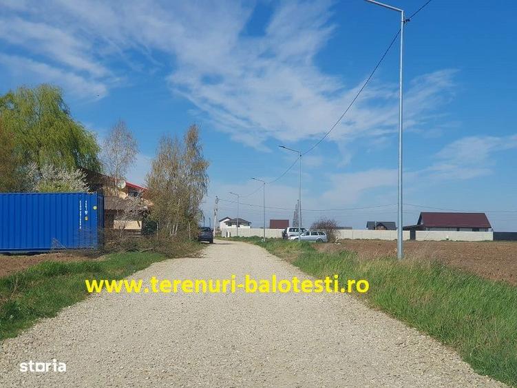 Teren de 550 mp, în Balotești