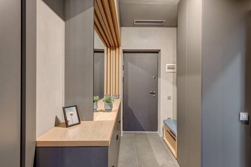 Apartament cu 2 camere decomandat, mobilat în Mogoșoaia