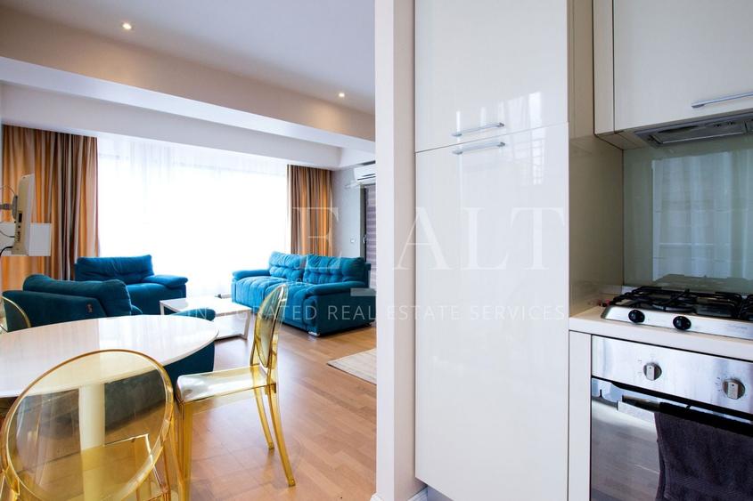 Apartament cu 2 camere decomandat, mobilat în Barbu Văcărescu