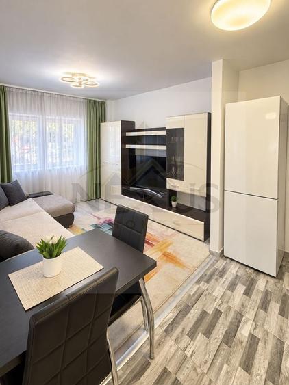 Apartament cu 2 camere semidecomandat, mobilat în Giurgiului